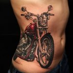 Фото тату мотоцикл 27.10.2018 №167 - motorcycle tattoo photo - tatufoto.com
