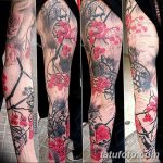 Фото тату рябина 27.10.2018 №089 - rowan tattoo photo - tatufoto.com