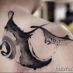 Фото тату скат манта 24.10.2018 №146 - tattoo manta photo - tatufoto.com