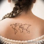 world map tattoo work of art pinterest map tattoos World Map Tat
