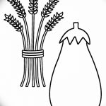 Фото эскиз для тату колос пшеницы 23.10.2018 №095 - wheat tattoo sketch - tatufoto.com