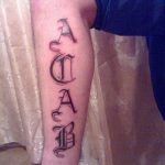 что означает надпись acab. Смотреть фото что означает надпись acab. Смотреть картинку что означает надпись acab. Картинка про что означает надпись acab. Фото что означает надпись acab