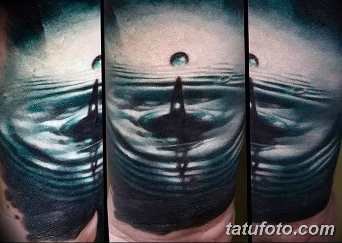 Фото рисунка Тату вода 05.11.2018 № 126 - photo water tattoo - tatufoto.com...