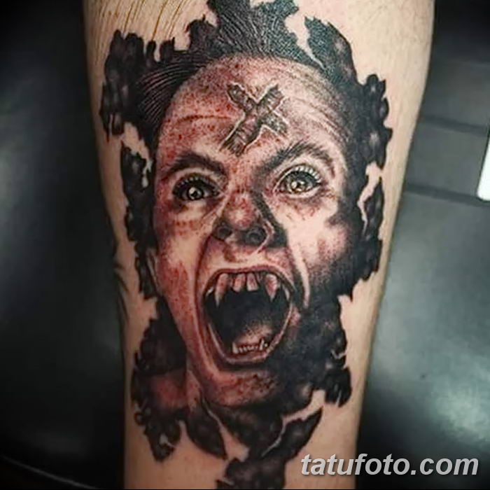 фото рисунка тату вампир 19.11.2018 № 003 - photo tattoo vampire - tatufoto...