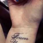 Фото рисунка Тату forever young 03.11.2018 №073 - Tattoo forever young - tatufoto.com