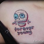 Фото рисунка Тату forever young 03.11.2018 №081 - Tattoo forever young - tatufoto.com