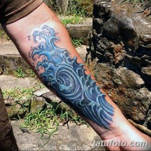 Фото рисунка Тату вода 05.11.2018 №078 - photo water tattoo - tatufoto.com