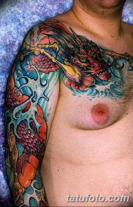 Фото рисунка Тату вода 05.11.2018 №084 - photo water tattoo - tatufoto.com