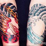 Фото рисунка Тату вода 05.11.2018 №095 - photo water tattoo - tatufoto.com