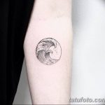 Фото рисунка Тату вода 05.11.2018 №120 - photo water tattoo - tatufoto.com