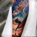 Фото рисунка Тату вода 05.11.2018 №127 - photo water tattoo - tatufoto.com