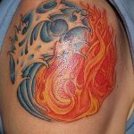 Фото рисунка Тату вода 05.11.2018 №152 - photo water tattoo - tatufoto.com