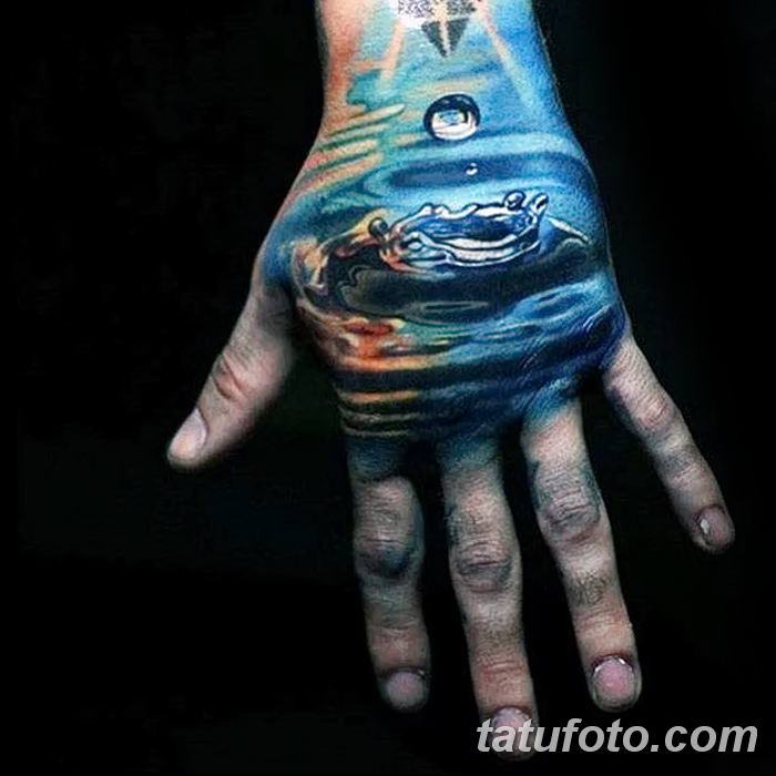 Фото рисунка Тату вода 05.11.2018 №178 - photo water tattoo - tatufoto.com