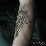 Фото рисунка Тату томагавк 06.11.2018 №060 - photo Tomahawk tattoo - tatufoto.com