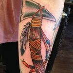 Native American Traditional Tattoo Tomahawk | Lifetime Tattoo