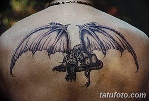 Фото рисунка тату гарпия 06.11.2018 №059 - photo tattoo harpy - tatufoto.com