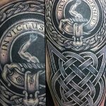 Фото рисунка тату кельтский узел 13.11.2018 №025 - tattoo photo celtic knot - tatufoto.com