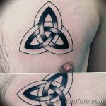 Фото рисунка тату кельтский узел 13.11.2018 №029 - tattoo photo celtic knot - tatufoto.com