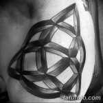 Фото рисунка тату кельтский узел 13.11.2018 №031 - tattoo photo celtic knot - tatufoto.com