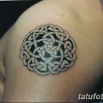 Фото рисунка тату кельтский узел 13.11.2018 №088 - tattoo photo celtic knot - tatufoto.com