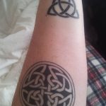Фото рисунка тату кельтский узел 13.11.2018 №094 - tattoo photo celtic knot - tatufoto.com