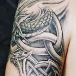 Фото рисунка тату кельтский узел 13.11.2018 №099 - tattoo photo celtic knot - tatufoto.com