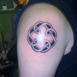 Фото рисунка тату кельтский узел 13.11.2018 №155 - tattoo photo celtic knot - tatufoto.com