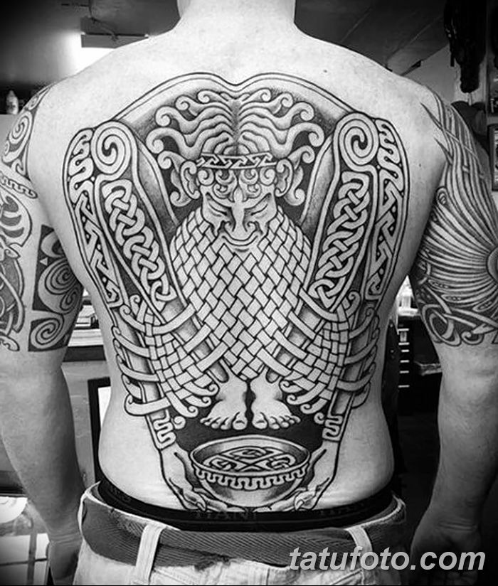 Фото рисунка тату кельтский узел 13.11.2018 №157 - tattoo photo celtic knot - tatufoto.com