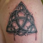 Фото рисунка тату кельтский узел 13.11.2018 №163 - tattoo photo celtic knot - tatufoto.com