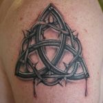 Фото рисунка тату кельтский узел 13.11.2018 №185 - tattoo photo celtic knot - tatufoto.com