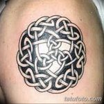 Фото рисунка тату кельтский узел 13.11.2018 №205 - tattoo photo celtic knot - tatufoto.com
