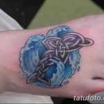 Фото рисунка тату кельтский узел 13.11.2018 №208 - tattoo photo celtic knot - tatufoto.com