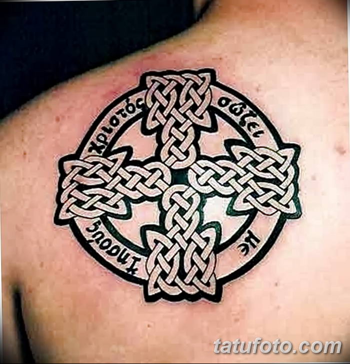 Фото рисунка тату кельтский узел 13.11.2018 №227 - tattoo photo celtic knot - tatufoto.com