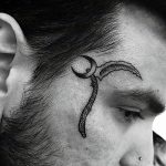 Фото рисунка тату коса 06.11.2018 №018 - scythe tattoo photo - tatufoto.com