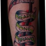 Фото рисунка тату коса 06.11.2018 №042 - scythe tattoo photo - tatufoto.com