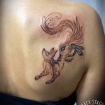 Фото рисунка тату на лопатке 05.11.2018 №040 -tattoo on the shoulder blade - tatufoto.com