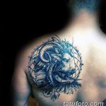 Фото рисунка тату на лопатке 05.11.2018 №079 -tattoo on the shoulder blade - tatufoto.com