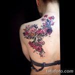 Фото рисунка тату на лопатке 05.11.2018 №126 -tattoo on the shoulder blade - tatufoto.com