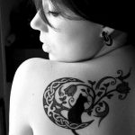 Фото рисунка тату на лопатке 05.11.2018 №176 -tattoo on the shoulder blade - tatufoto.com