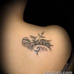 Фото рисунка тату на лопатке 05.11.2018 №373 -tattoo on the shoulder blade - tatufoto.com