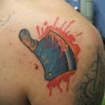 Фото рисунка тату на лопатке 05.11.2018 №455 -tattoo on the shoulder blade - tatufoto.com