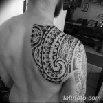 Фото рисунка тату на лопатке 05.11.2018 №542 -tattoo on the shoulder blade - tatufoto.com