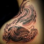 Фото рисунка тату на лопатке 05.11.2018 №591 -tattoo on the shoulder blade - tatufoto.com