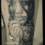 Фото рисунка тату на ноге 26.11.2018 №030 - photo of tattoo on leg - tatufoto.com