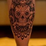 Фото рисунка тату на ноге 26.11.2018 №148 - photo of tattoo on leg - tatufoto.com