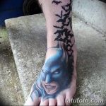 Фото рисунка тату на ноге 26.11.2018 №166 - photo of tattoo on leg - tatufoto.com