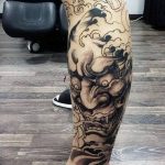 Фото рисунка тату на ноге 26.11.2018 №213 - photo of tattoo on leg - tatufoto.com