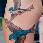 Фото рисунка тату на ноге 26.11.2018 №299 - photo of tattoo on leg - tatufoto.com