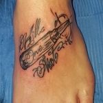 Фото рисунка тату на ноге 26.11.2018 №417 - photo of tattoo on leg - tatufoto.com