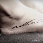 Фото рисунка тату на ноге 26.11.2018 №426 - photo of tattoo on leg - tatufoto.com